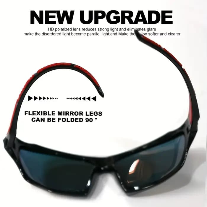 1/3 pièces sport lunettes de soleil polarisées pour hommes léger Vision nocturne hommes nuances cycl
