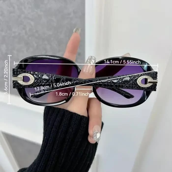 Lunettes de soleil à monture ronde tendance pour femmes et hommes