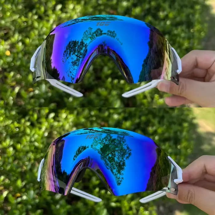 Lunettes de cyclisme photochromiques tendance pour hommes