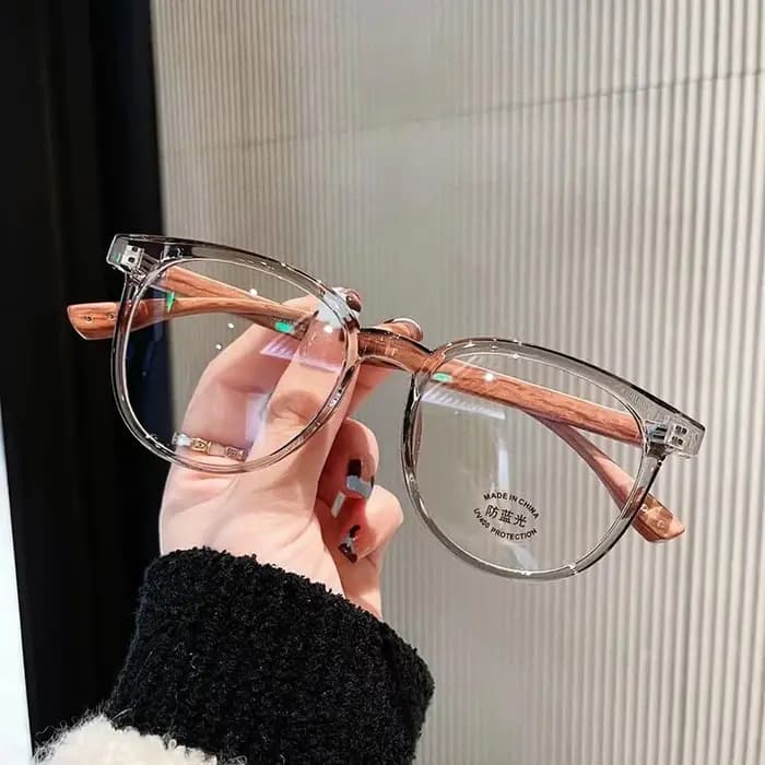 TR – lunettes de soleil en Grain de bois pour hommes et femmes