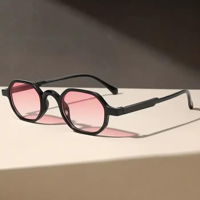 Lunettes de soleil tendance à monture fine et verres Ocean