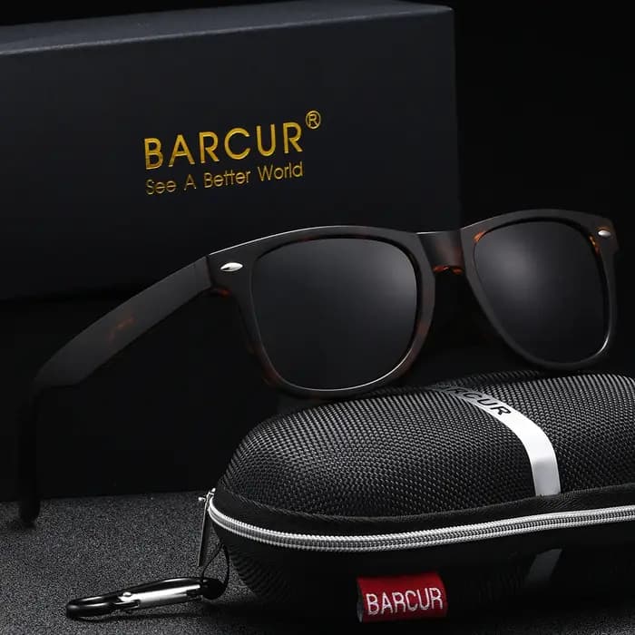 BARCUR Sports-Lunettes de soleil polarisées UV400 pour hommes et femmes
