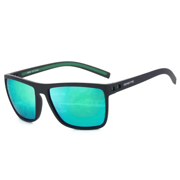 ZENOTTIC Lunettes de soleil polarisées carrées rétro