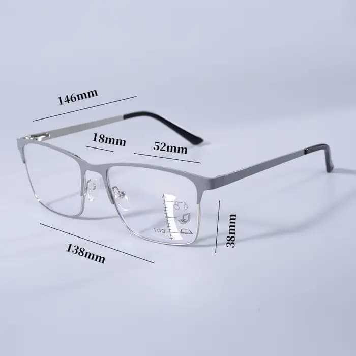 Lunettes de lecture multifocales sur ordonnance pour hommes