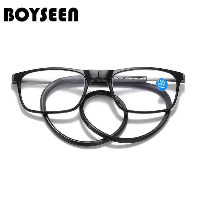 Lunettes de lecture magnétiques portables pour hommes et femmes, lunettes presbytes, aimant suspendu
