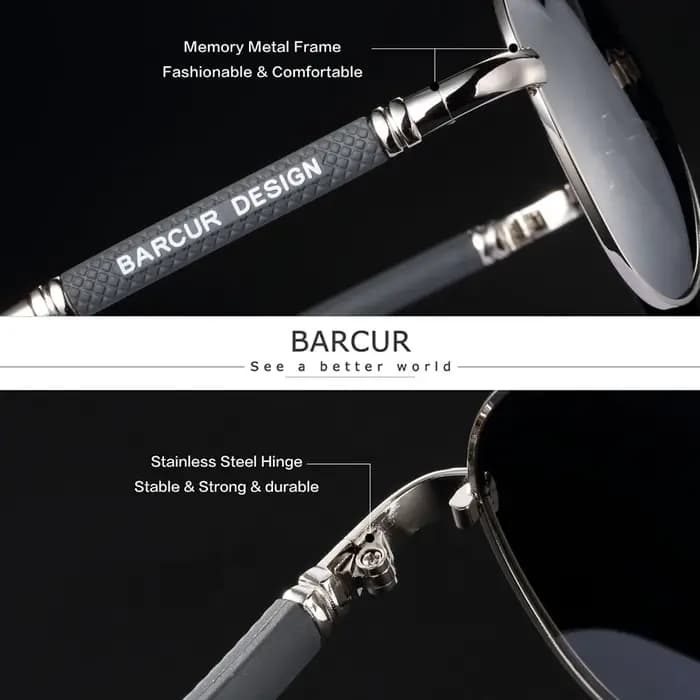 BARCUR Anti lumière bleue bloquant les lunettes ordinateur verre mémoire optique oeil UV blocage jeu
