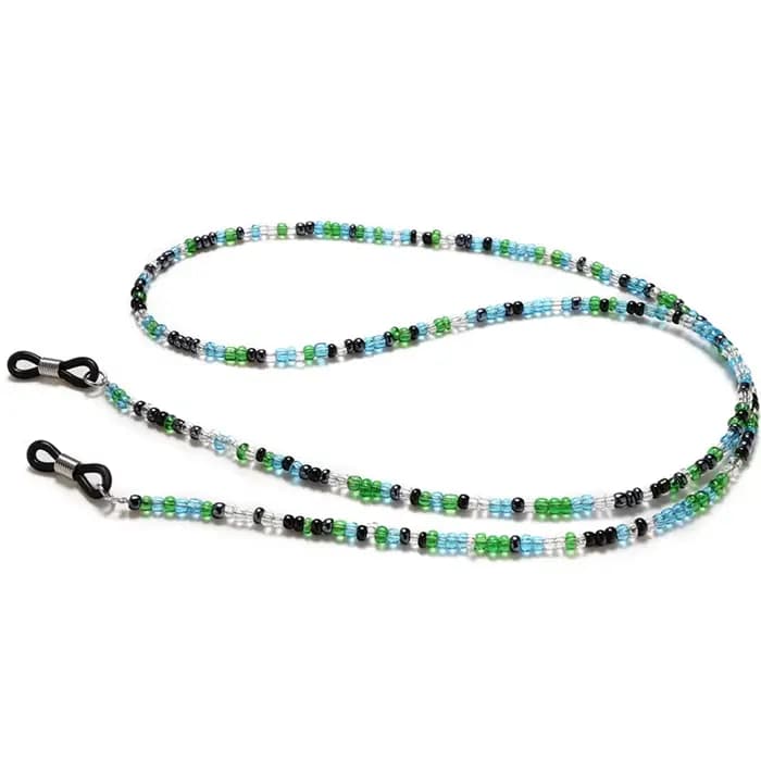 Chaînes de lunettes de mode pour femmes poire cristal lunettes de soleil chaînes lunettes porte-cord