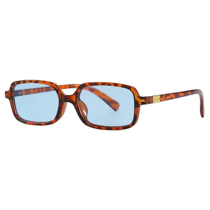 Lunettes de soleil rectangulaires de luxe pour hommes et femmes