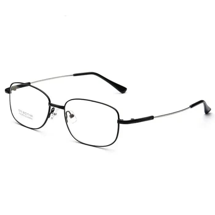 Lunettes myopes carrées anti-rayons bleus pour hommes