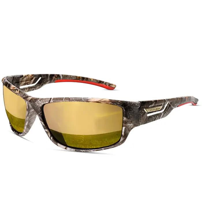 LOISRUBY lunettes de soleil de pêche polarisées hommes Camouflage conduite Sports de plein air cyclisme