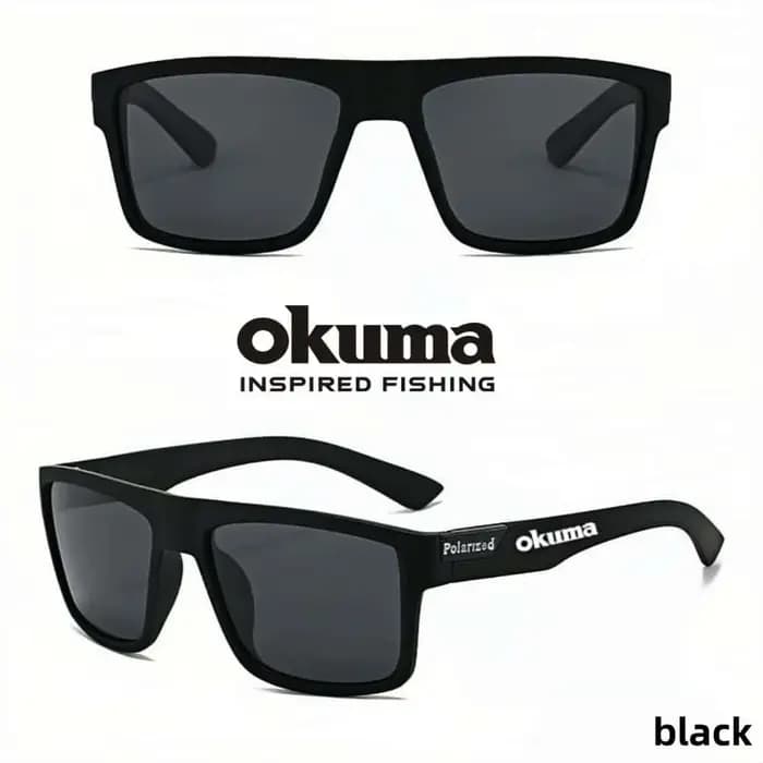 Nouvelles lunettes de soleil polarisées pour hommes Okuma avec fonction de protection UV