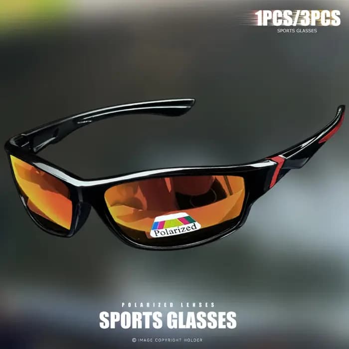Lunettes de soleil sport polarisées 1/3 pièces