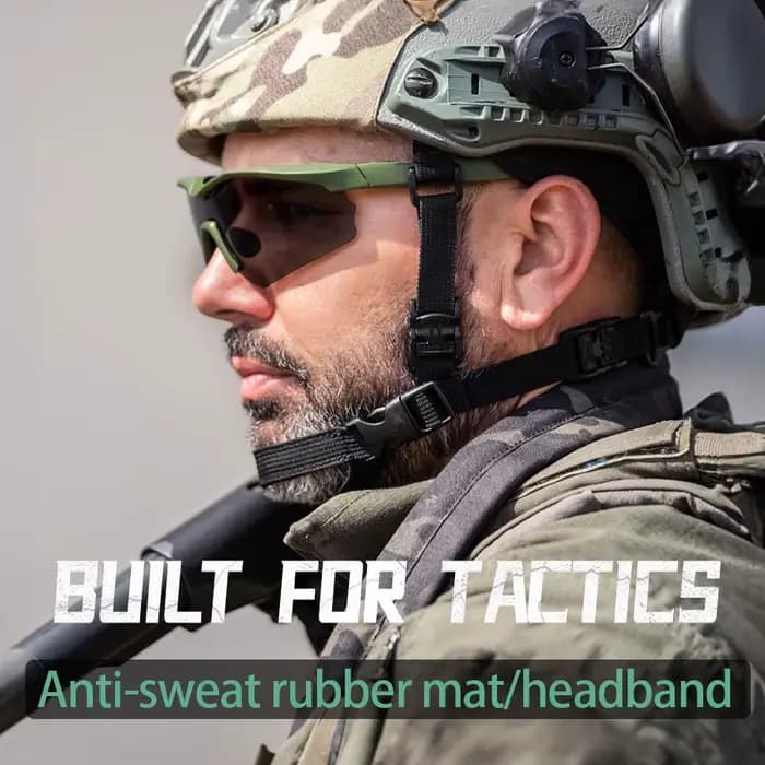 JSJM nouvelles lunettes de tir tactiques professionnelles Sports de plein air coupe-vent anti-poussière sécurité