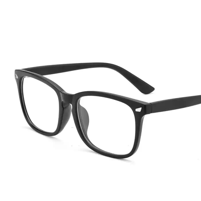 RUOBO Rivet Anti lumière bleue lunettes cadre pour hommes femmes Transparent optique