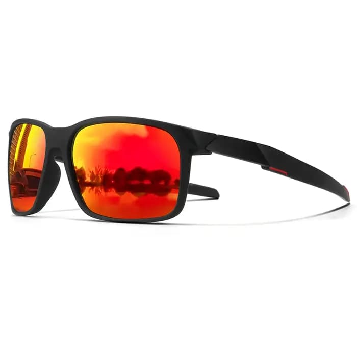 1 pièces/3 pièces lunettes de soleil polarisées carrées hommes femmes Film de couleur lentille