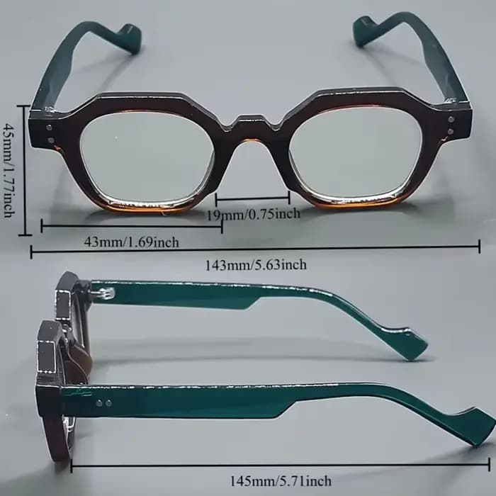 Vintage rétro rond femmes hommes lunettes optiques cadre lecture presbytie