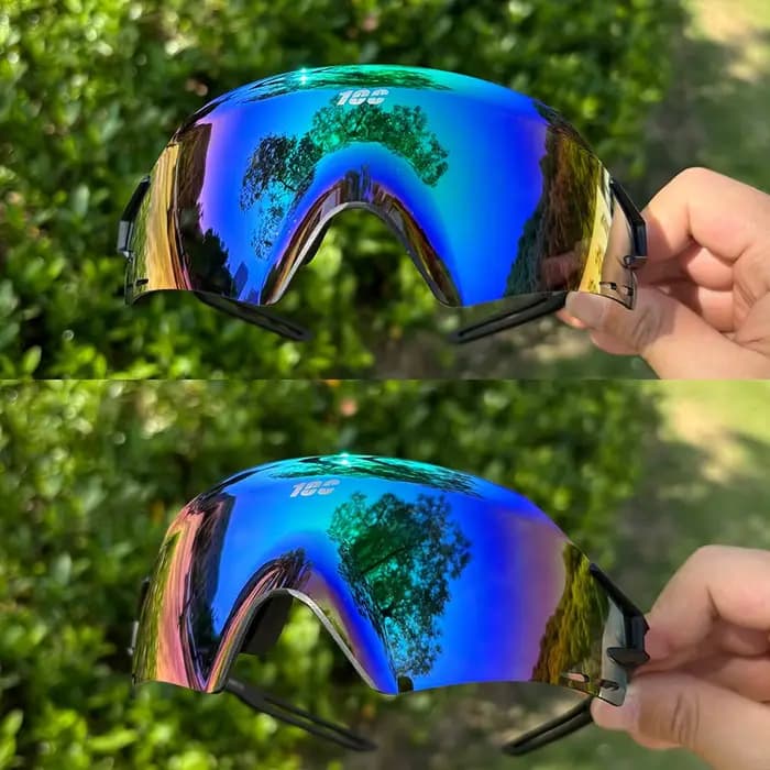 Lunettes de cyclisme photochromiques tendance pour hommes