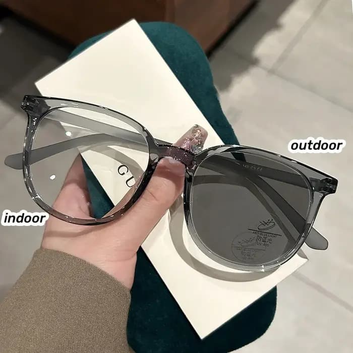 Marque de luxe en plein air couleur changeante lunettes de soleil unisexe femmes hommes
