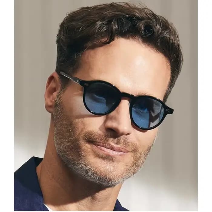 Lemtosh lunettes de soleil rondes homme Johnny Depp lunettes de soleil polarisées femme marque de lu