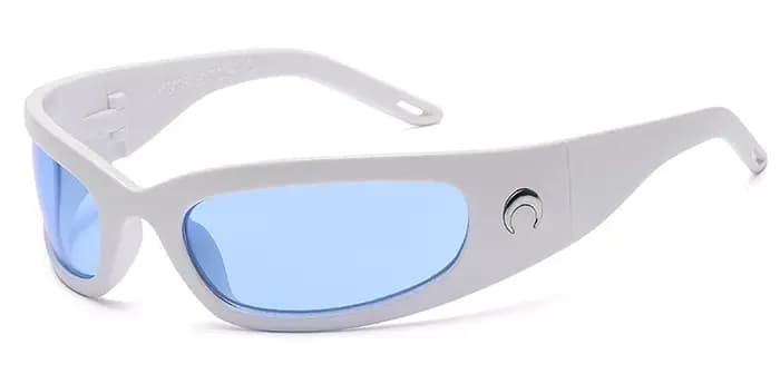 Lunettes de soleil rectangulaires Moon pour femmes et hommes