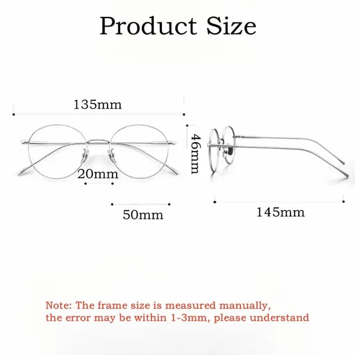 YIMARUILI mode Ultra-léger Flexible titane lunettes rétro rond optique Prescription hommes et femmes