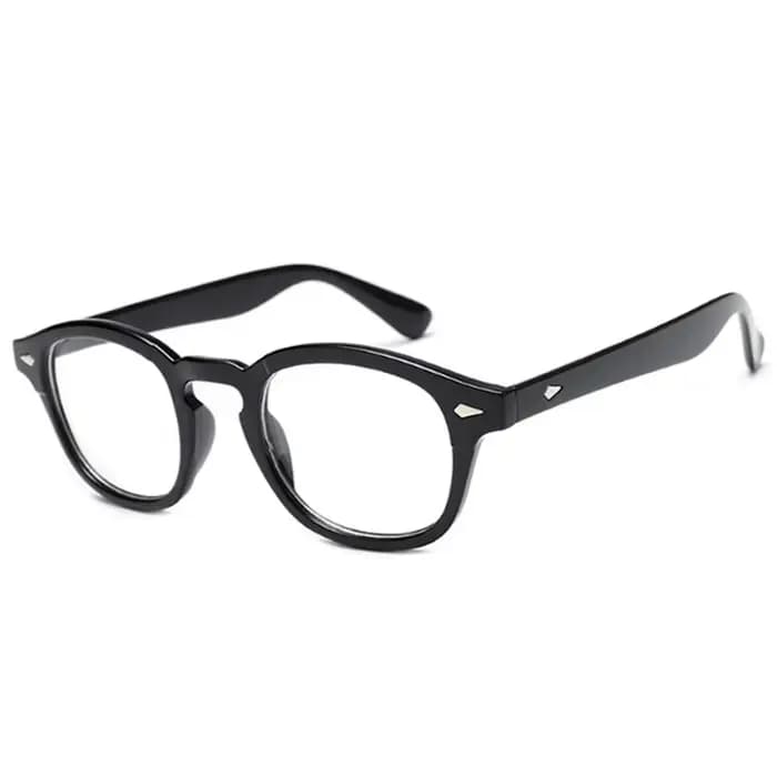 Lunettes rondes à rivets Vintage pour hommes