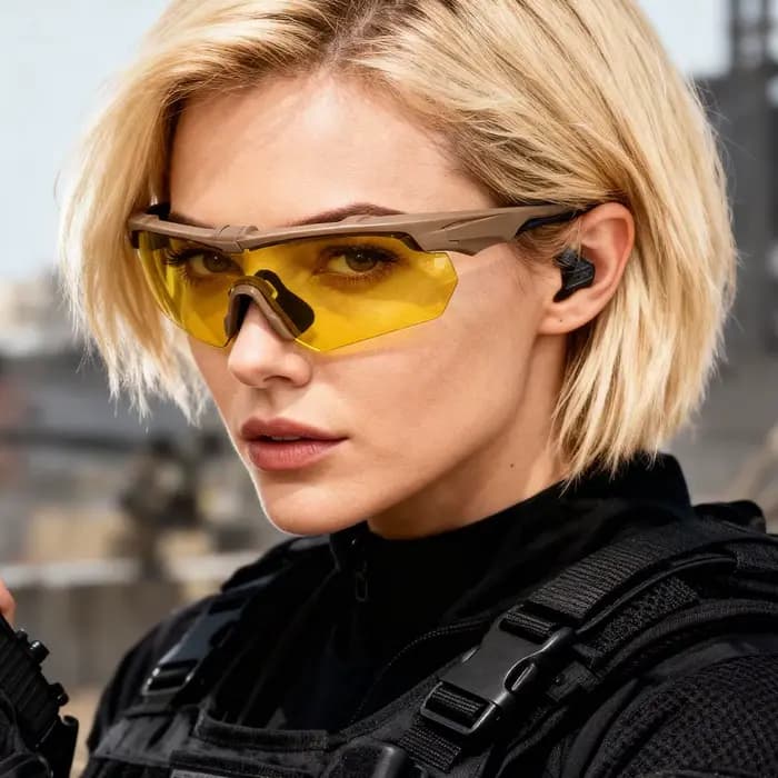 JSJM extérieur militaire 2.0MM lunettes tactiques coupe-vent anti-poussière CS tir UV400