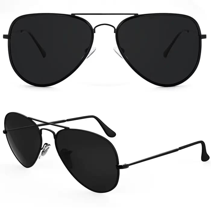 JULI surdimensionné XXL lunettes de soleil polarisées pour grandes têtes hommes rétro Vintage Super