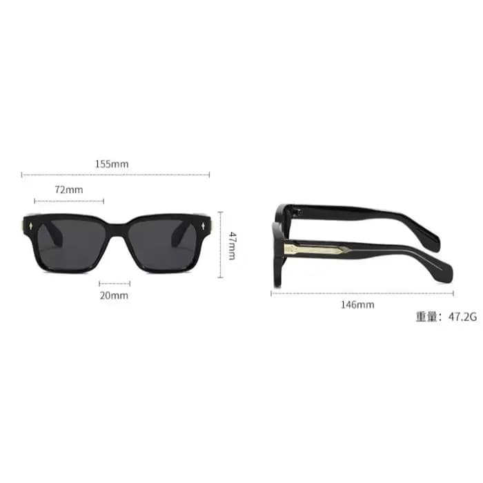 Lunettes de lecture optiques épaisses pour hommes