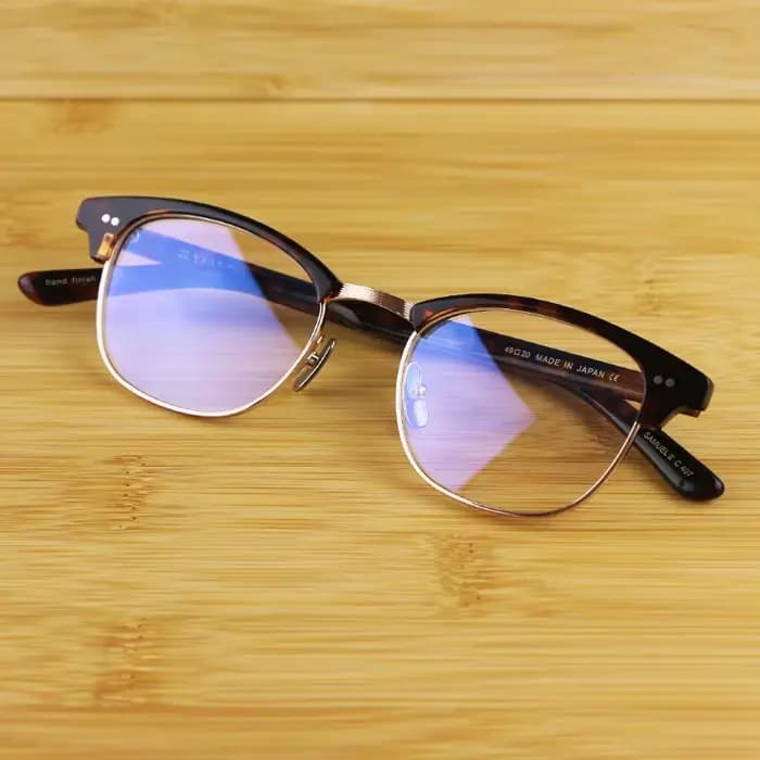 Lunettes à sourcils en acétate faites à la main