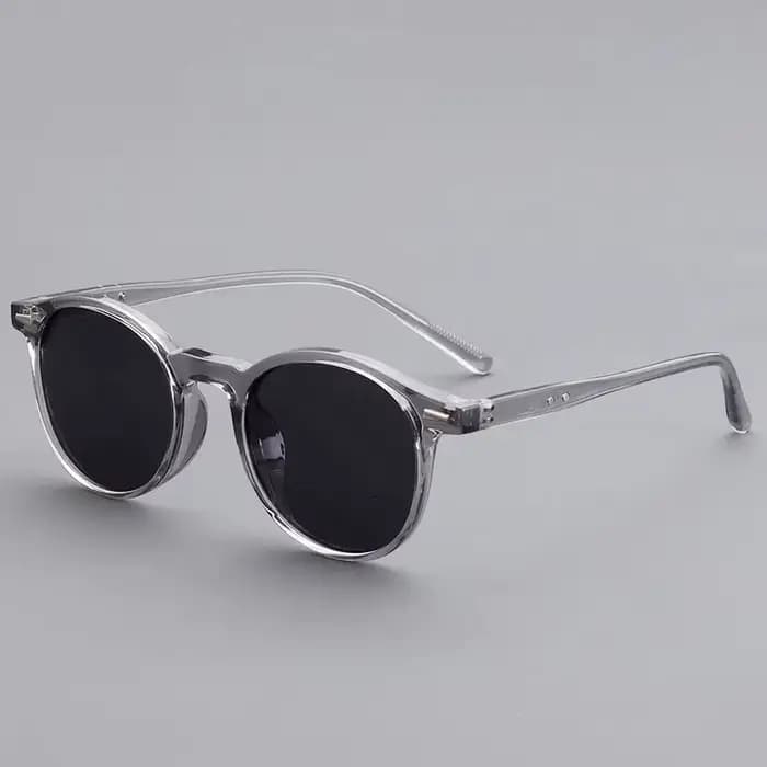 Lunettes de soleil rondes vintage pour femmes et hommes
