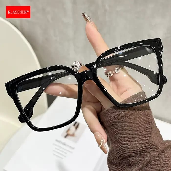 KLASSNUM – Lunettes carrées surdimensionnées tendance