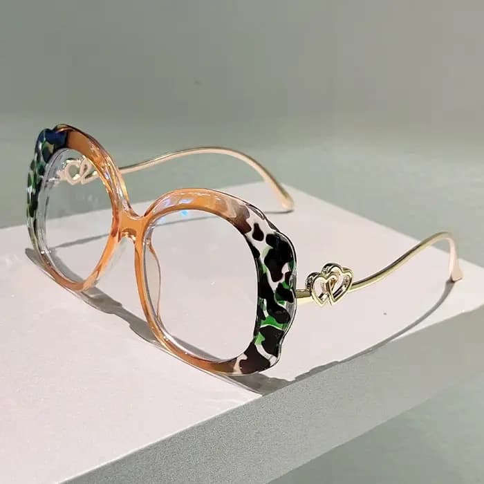 GM LUMIAS lunettes rondes surdimensionnées femmes 2025 nouveau dans la mode montures optiques multicolores