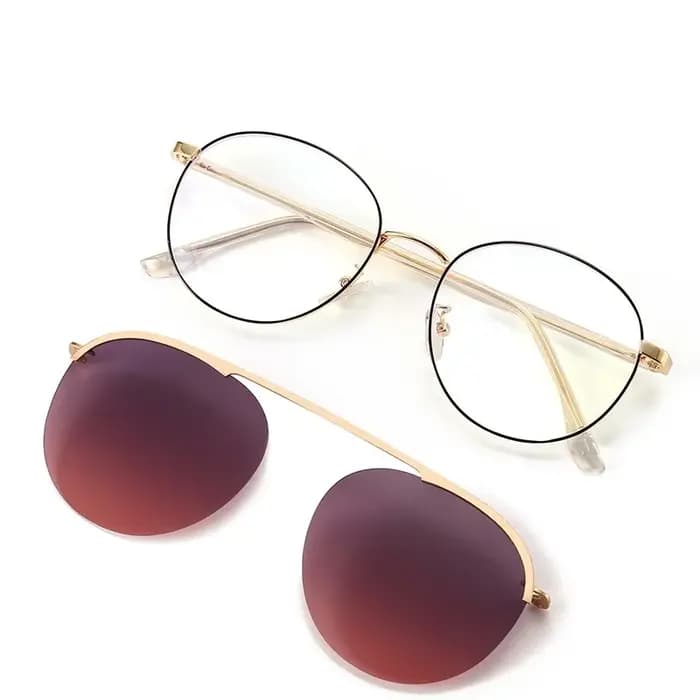 COHK marque de mode Design hommes femmes aimant lunettes de soleil polarisées Clip