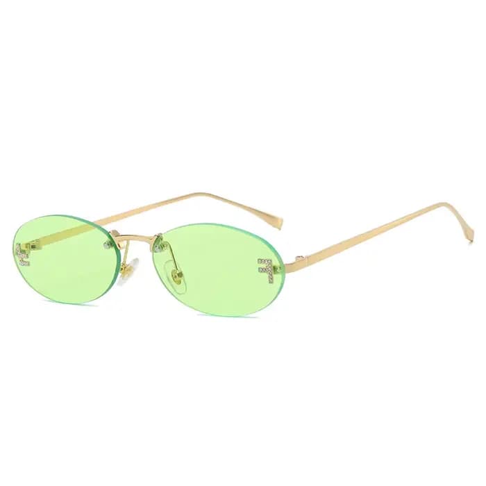 Lunettes de soleil sans monture pour hommes et femmes