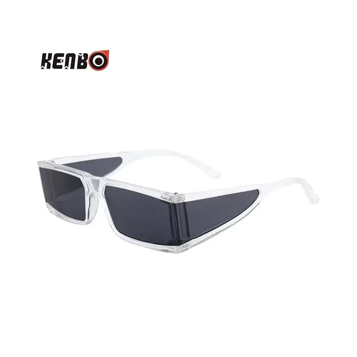 Kenbo-Lunettes de soleil rétro à monture étroite pour hommes et femmes