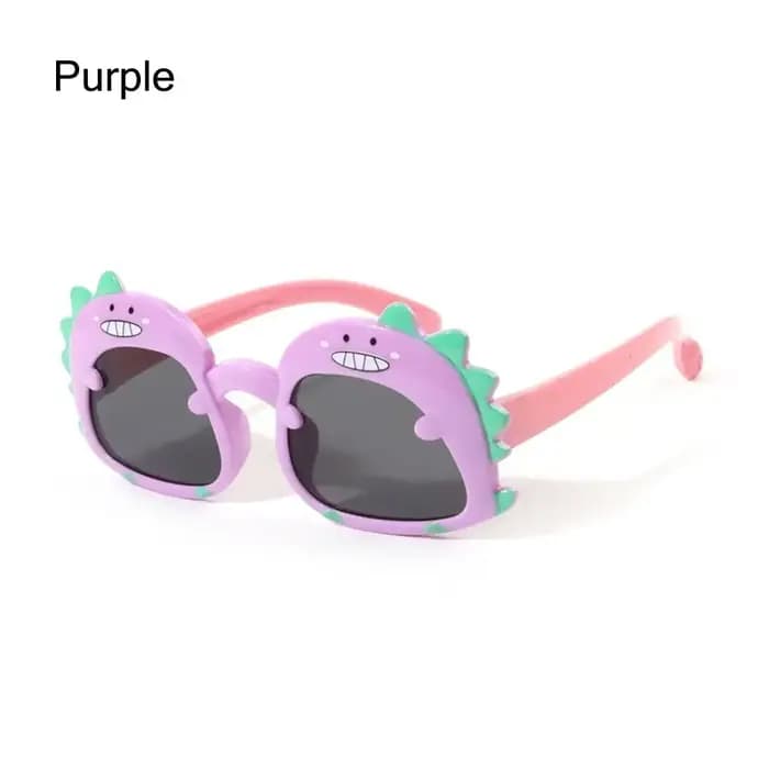 Lunettes de soleil drôles et mignonnes en forme de dinosaure