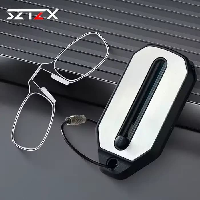 Lunettes de lecture à clipser pour le nez, pliables, ultralégères, porte-clés, pour hommes et femmes