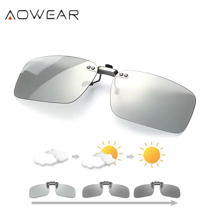 Lunettes de soleil polarisées photochromiques pour hommes