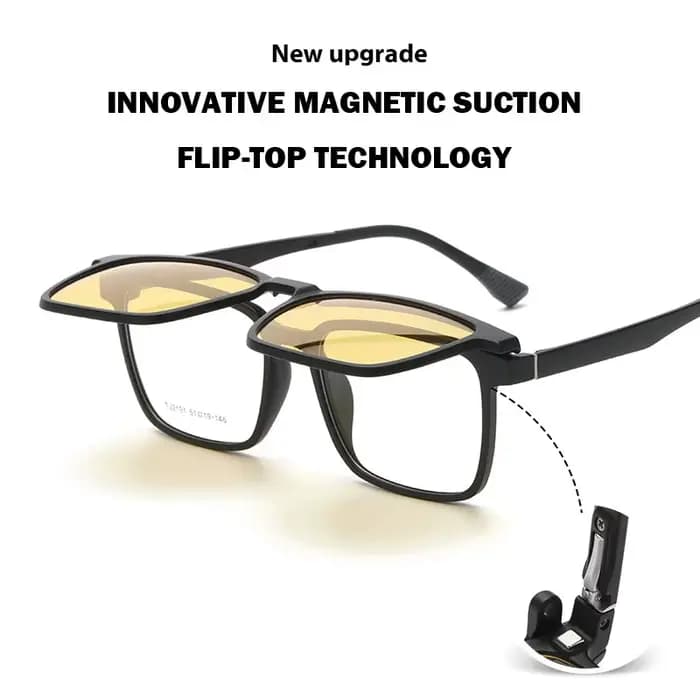 Lunettes de soleil à clipser pour hommes et femmes