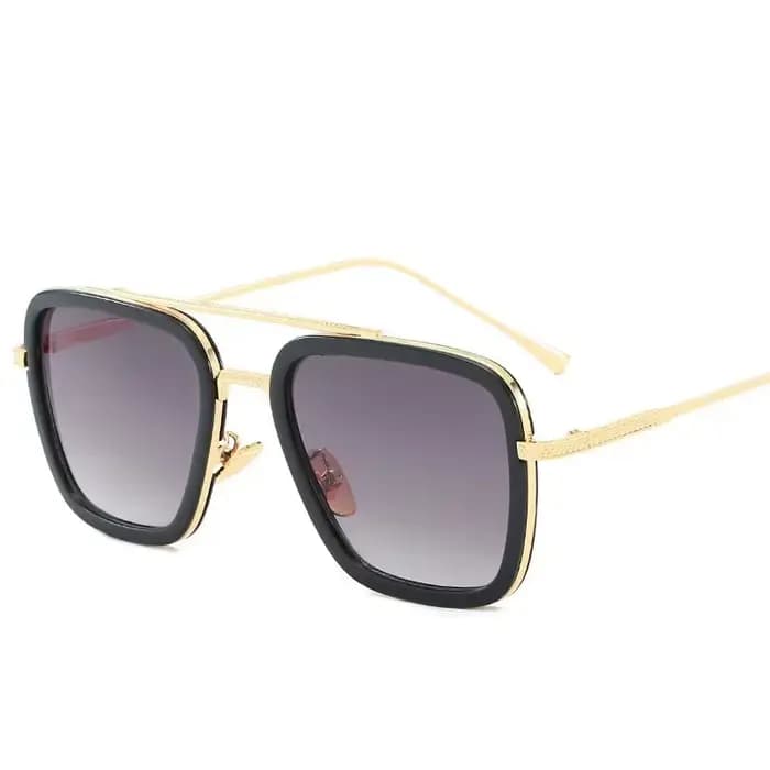 Lunettes de soleil Steam Punk Tony Stark pour hommes et femmes