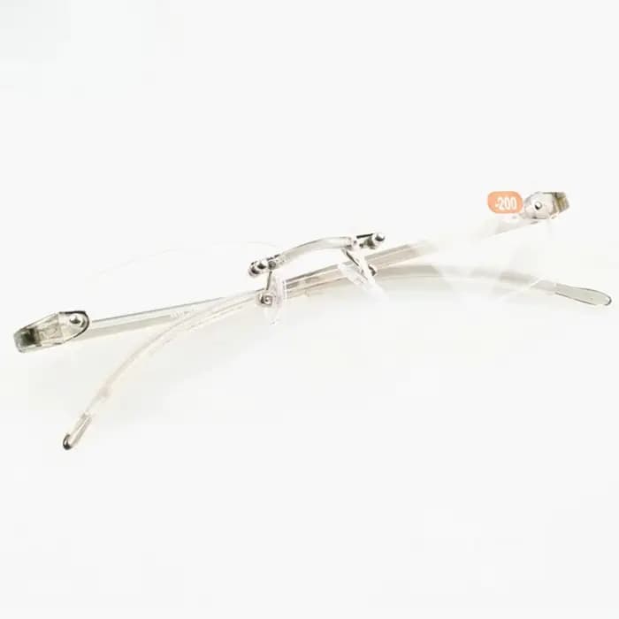 Lunettes de myopie sans monture vintage pour hommes et femmes