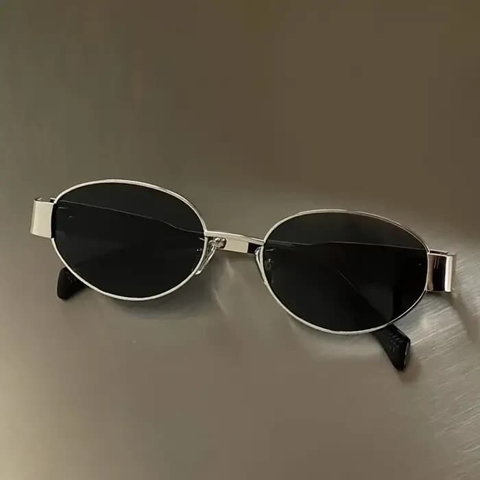 Lunettes de soleil ovales à la mode pour femmes
