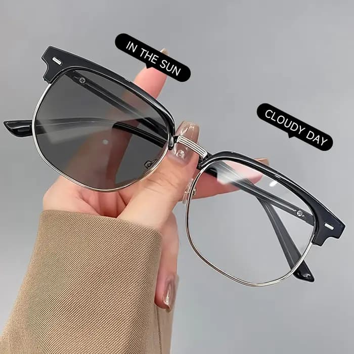 COOLMEN – lunettes de soleil photochromiques classiques pour hommes et femmes