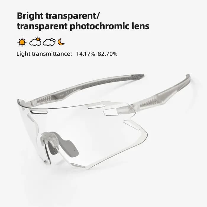 ROCKBROS lunettes de cyclisme photochromiques vélo