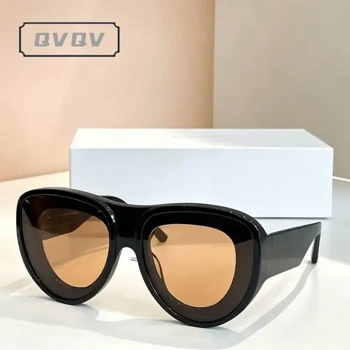 Lunettes de soleil rétro léopard surdimensionnées pour femmes