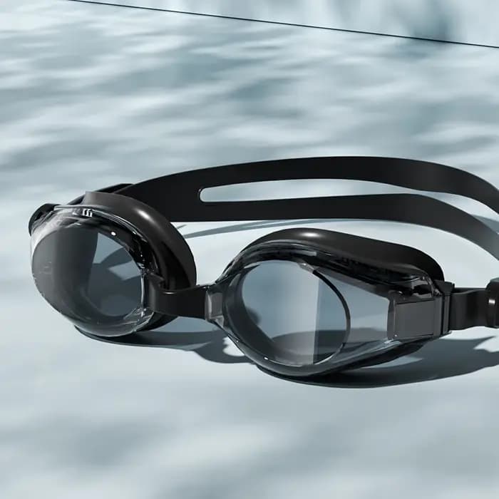 Lunettes de natation pour adultes avec des caractéristiques imperméables et antibuée haute définition
