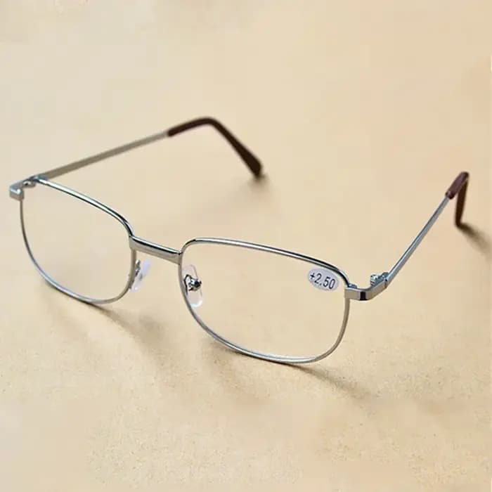 Lunettes de lecture tendance pour hommes, lentilles transparentes ultralégères, loupe, cadeau portable pour les parents, anti-fatigue, lunettes presbyopes