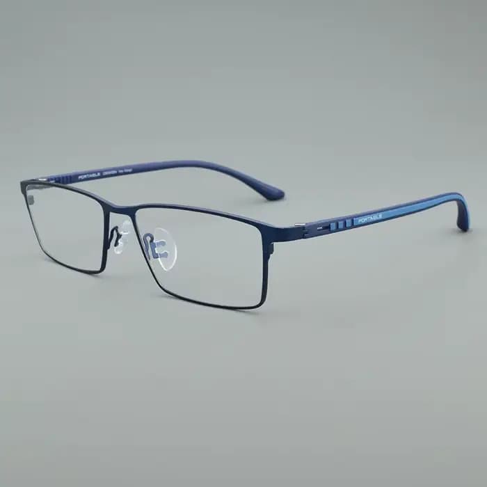 Montures de lunettes en alliage de titane pour hommes, P9386, lunettes de Prescription optique, mont