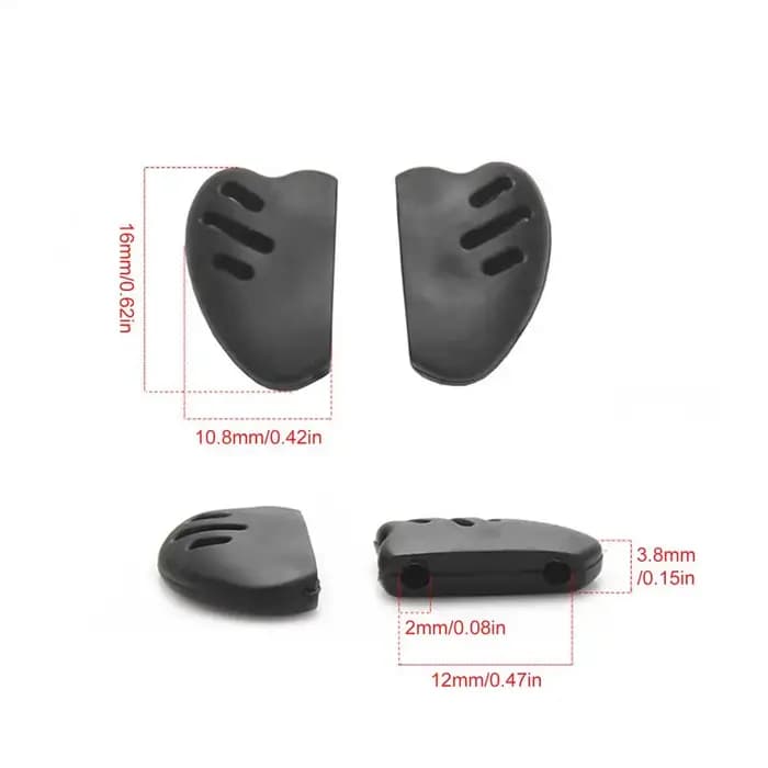 Embouts de nez pour lunettes de vue et lunettes de soleil de cyclisme